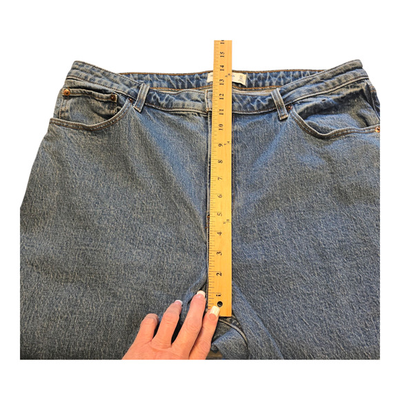 Abercrombie & Fitch Blue Straight Leg Jeans - Picture 11 of 13